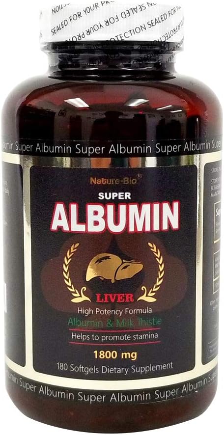 Organic Liver Albumin Supplement for Natural Health Support