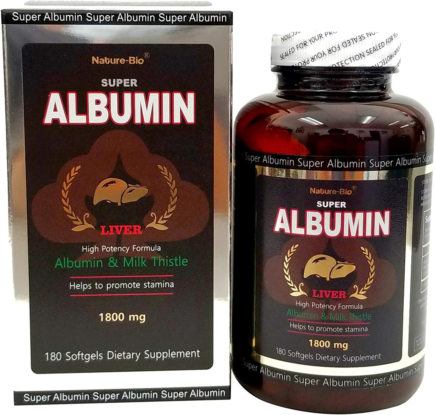 Organic Liver Albumin Supplement for Natural Health Support