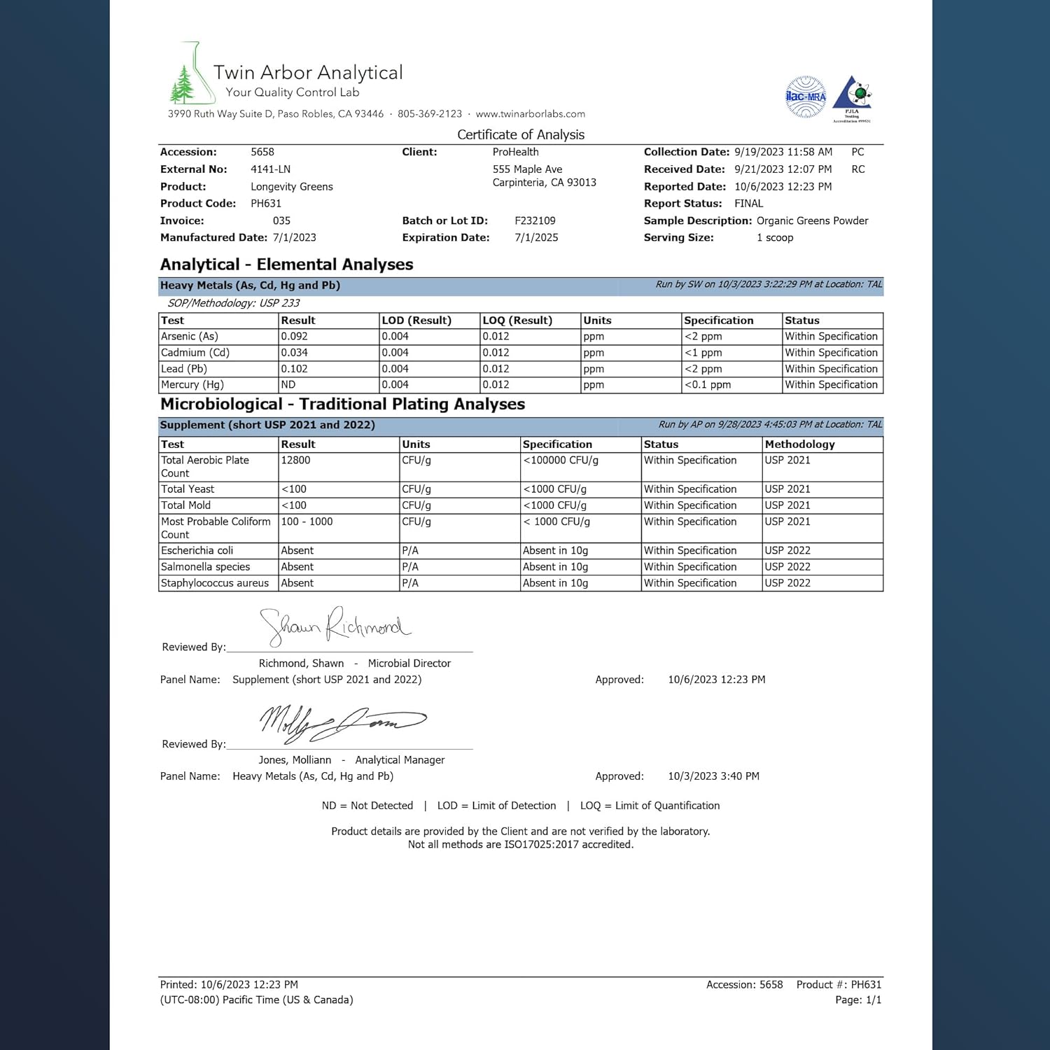 Organic Longevity Greens Powder for Energy & Aging - Gut Health, Digestive Enzymes, Multi Vitamin, Pre-Probiotics, Oat Fiber, Inulin - 30 Servings