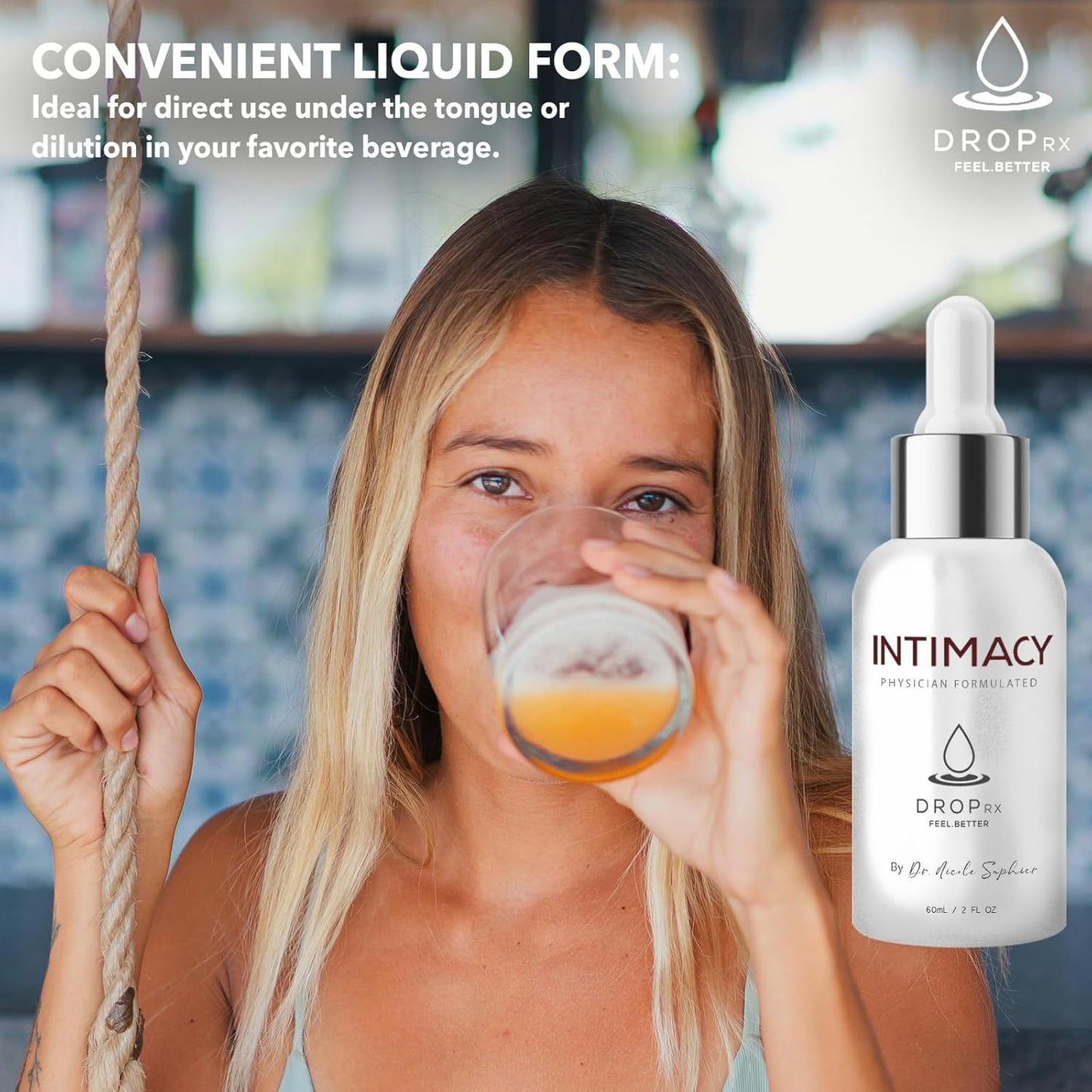 Organic Maca Root, Ginkgo Biloba & Tribulus Drops - Liquid Supplement for Support - Vegan, Non-GMO - Made in USA - Gifts for Her & Him