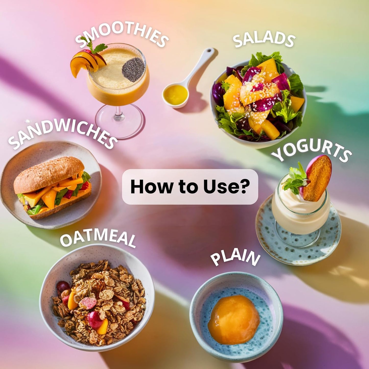 Organic Mango Sea Moss Gel with Ground Chia Seeds - Rich in Iodine & Omega-3 for Immune & Digestive Support - Vegan Superfood - 16 oz, Made in USA