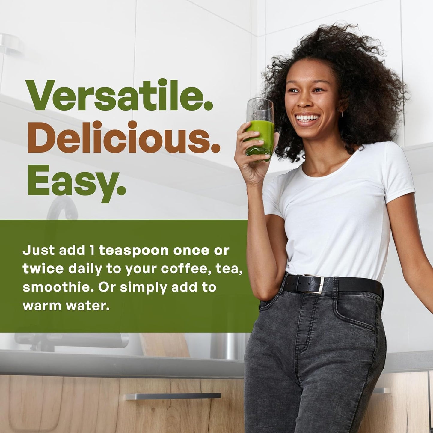 Organic Mangosteen Powder - Pure Pericarp Superfood for Smoothies, Juices, Yogurts - Antioxidant-Rich, Non-GMO, Vegan - 8oz