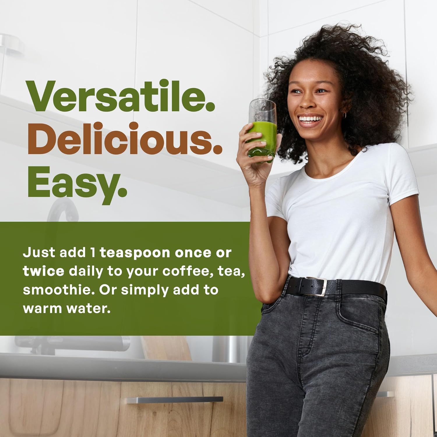 Organic Mangosteen Powder - Pure Pericarp Superfood for Smoothies, Juices, Yogurts - Antioxidant-Rich, Non-GMO, Vegan - 8oz