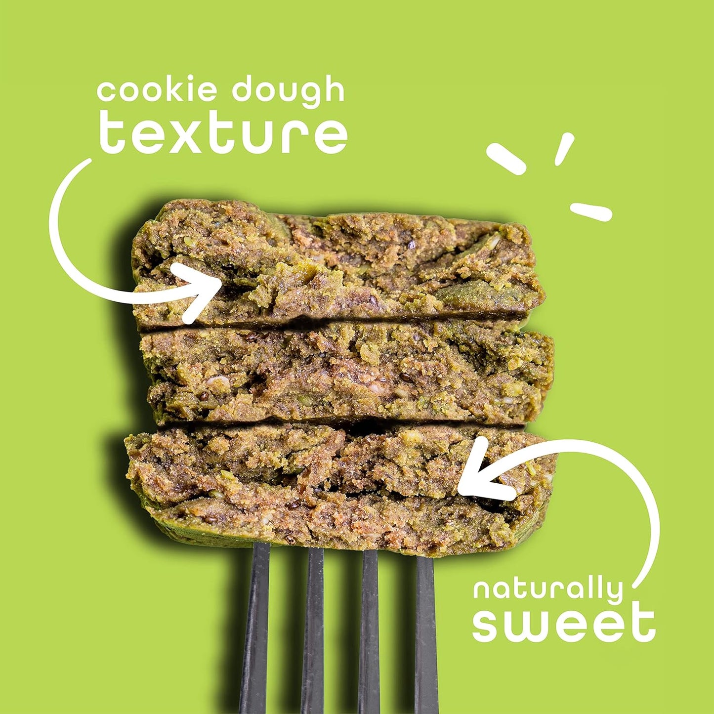 Organic Matcha Latte Vegan Protein Bars - Keto, Gluten Free, Dairy Free, Non GMO - 10 Pack