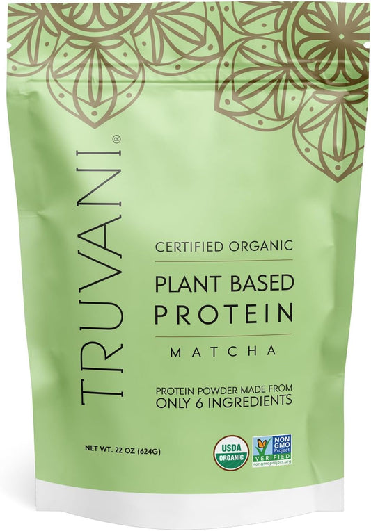 Organic Matcha Vegan Pea Protein Powder - 20g Plant Based Protein, 20 Servings, Keto, Gluten & Dairy Free, Low Carb, No Sugar Added - BoostGo Australia