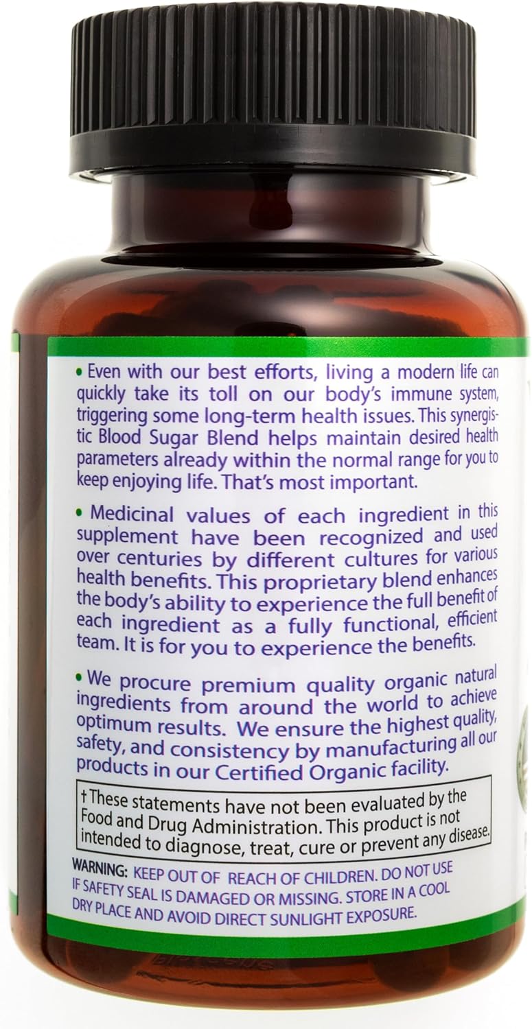 Organic Memory Support Supplement with Ginkgo Biloba and Ashwagandha for Mental Fatigue