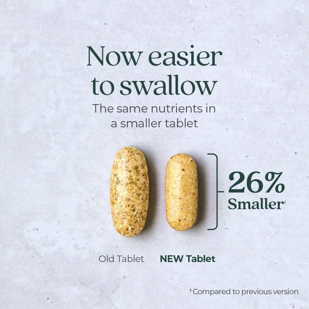 Organic Men's Multivitamin with Immune, Stress, Heart, and Energy Support - Every Man's One Daily - 96 ct