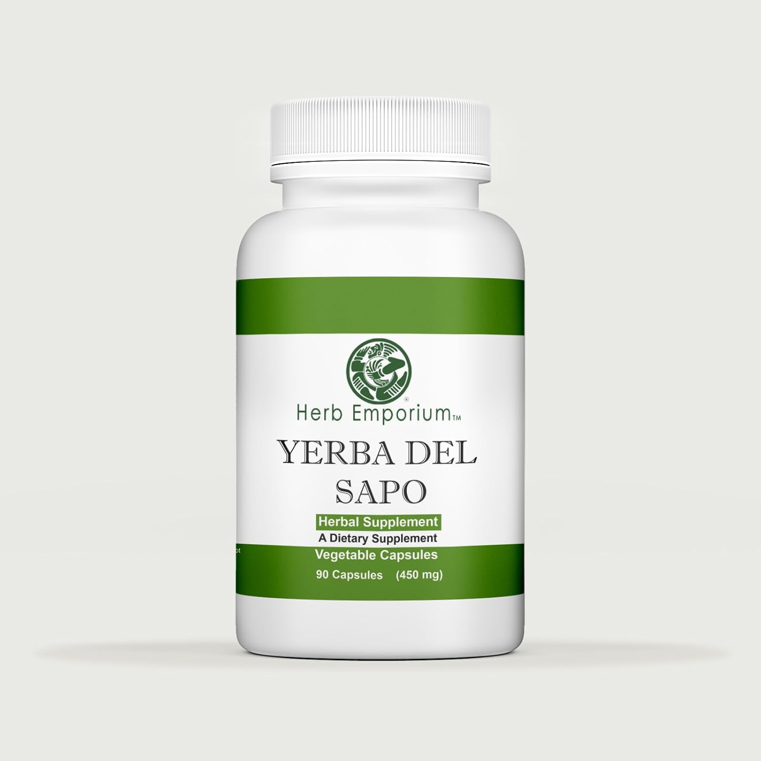 Organic Mexican Herb Emporium Hierba del Sapo Capsules - 90 Veg Capsules (450mg) - No Additives - 1 Pack