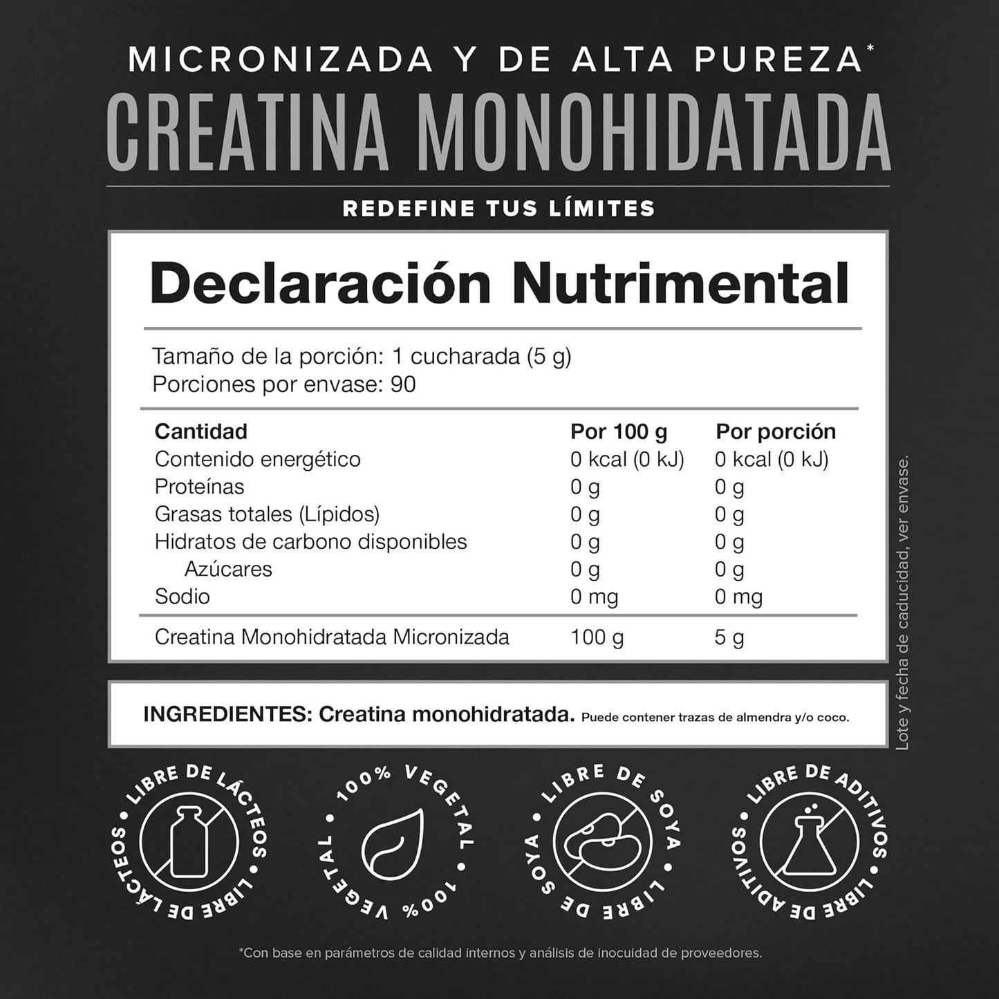 Organic Micronized Creatine Monohydrate Powder for Muscle Recovery - Unflavored, High-Purity, Caffeine-Free Pre/Post Workout Supplement