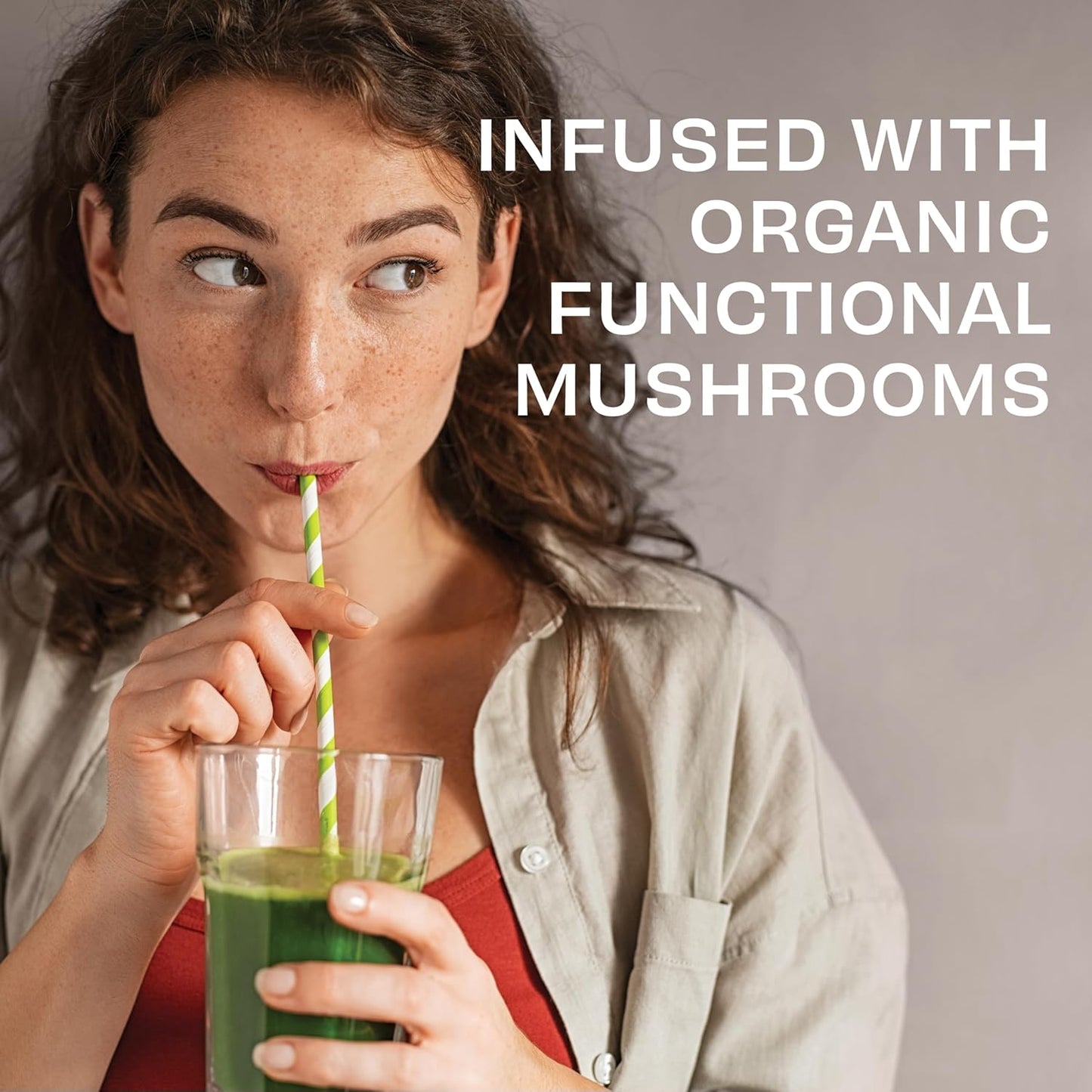 Organic Mindright Super Greens Powder for Daily Wellness & Mental Clarity - Alkalizing Superfood Greens Blend - 30 Day Supply