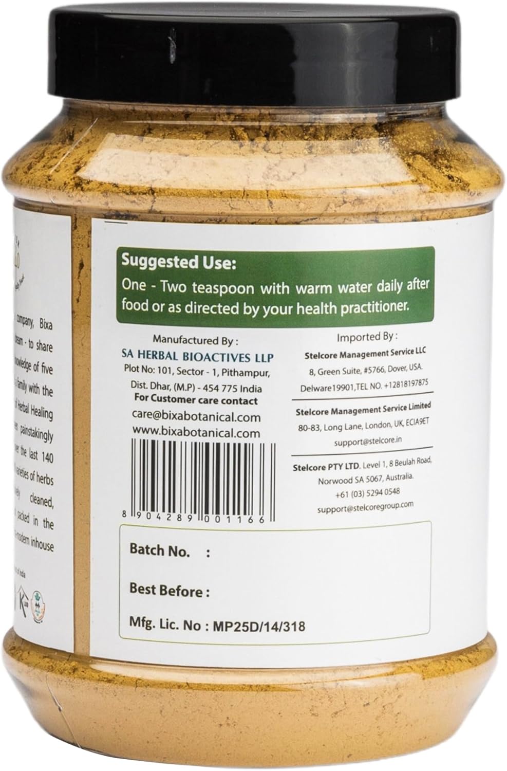 Organic Mucuna Pruriens Powder - Ayurvedic Herbal Supplement - Energy Booster - 16 OZ Gluten-Free Vegan Powder