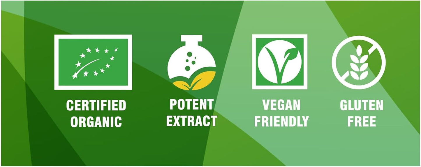 Organic Mulberry Leaf Extract - Wholesome and Potent Raw Supplement (180 Capsules)