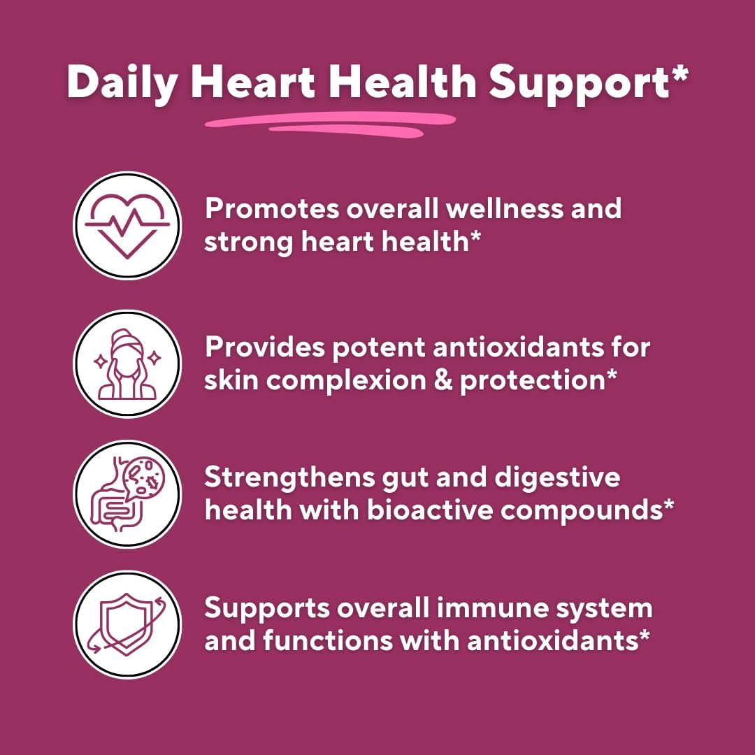 Organic Mulberry Leaf & Fruit Extract Capsules - Supports Gut & Heart Health, Antioxidant - 10:1 Ratio, 60 Veggie Caps - Non-GMO, Gluten-Free, Vegan