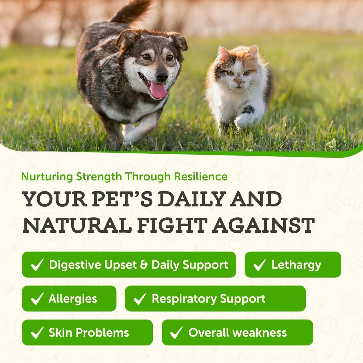 Organic Mushroom Defense for Dogs & Cats - Immune System Support, Natural Antioxidant, All Ages, 2 Fl Oz