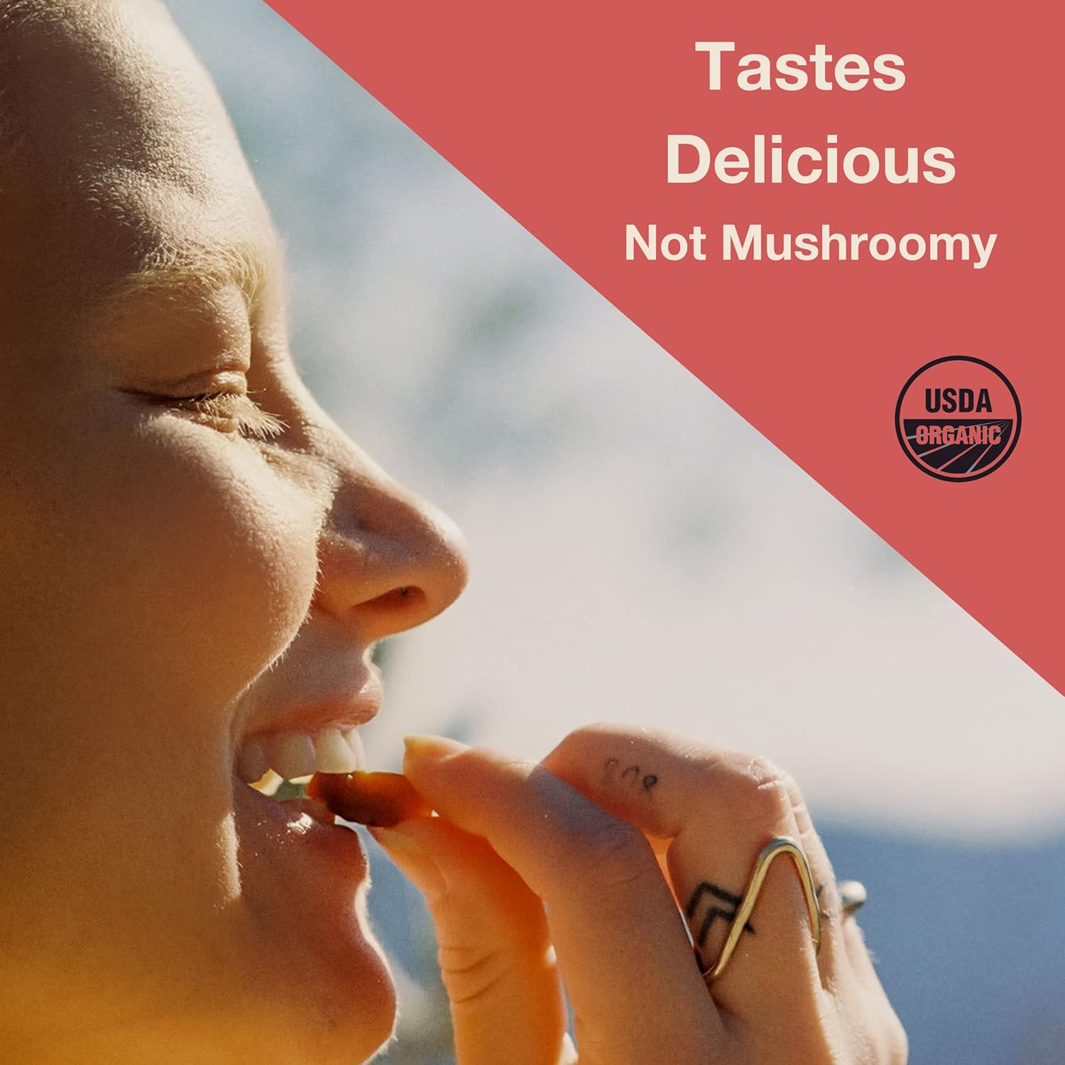 Organic Mushroom Revival Daily Gummies - 2.12 oz, Non-GMO, Vegan, Gluten-Free, Keto, Dairy-Free