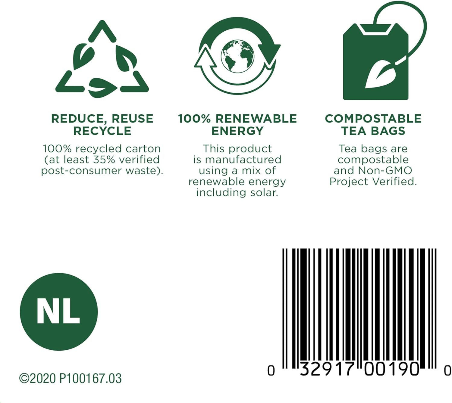 Organic Nettle Leaf Herbal Tea for Joint Health & Wellness - Pack of 2 (32 Tea Bags)