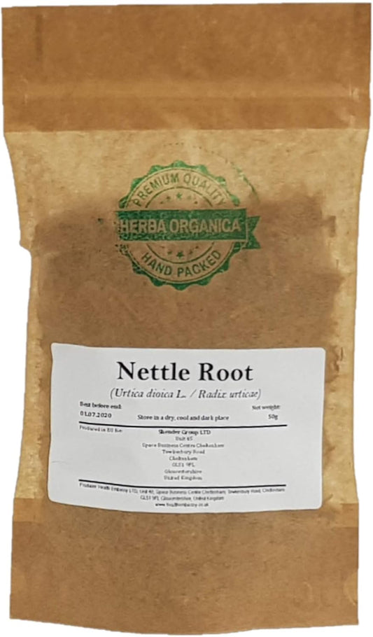 Organic Nettle Root Powder - Urtica Dioica L - Stinging Nettle Extract (50g)