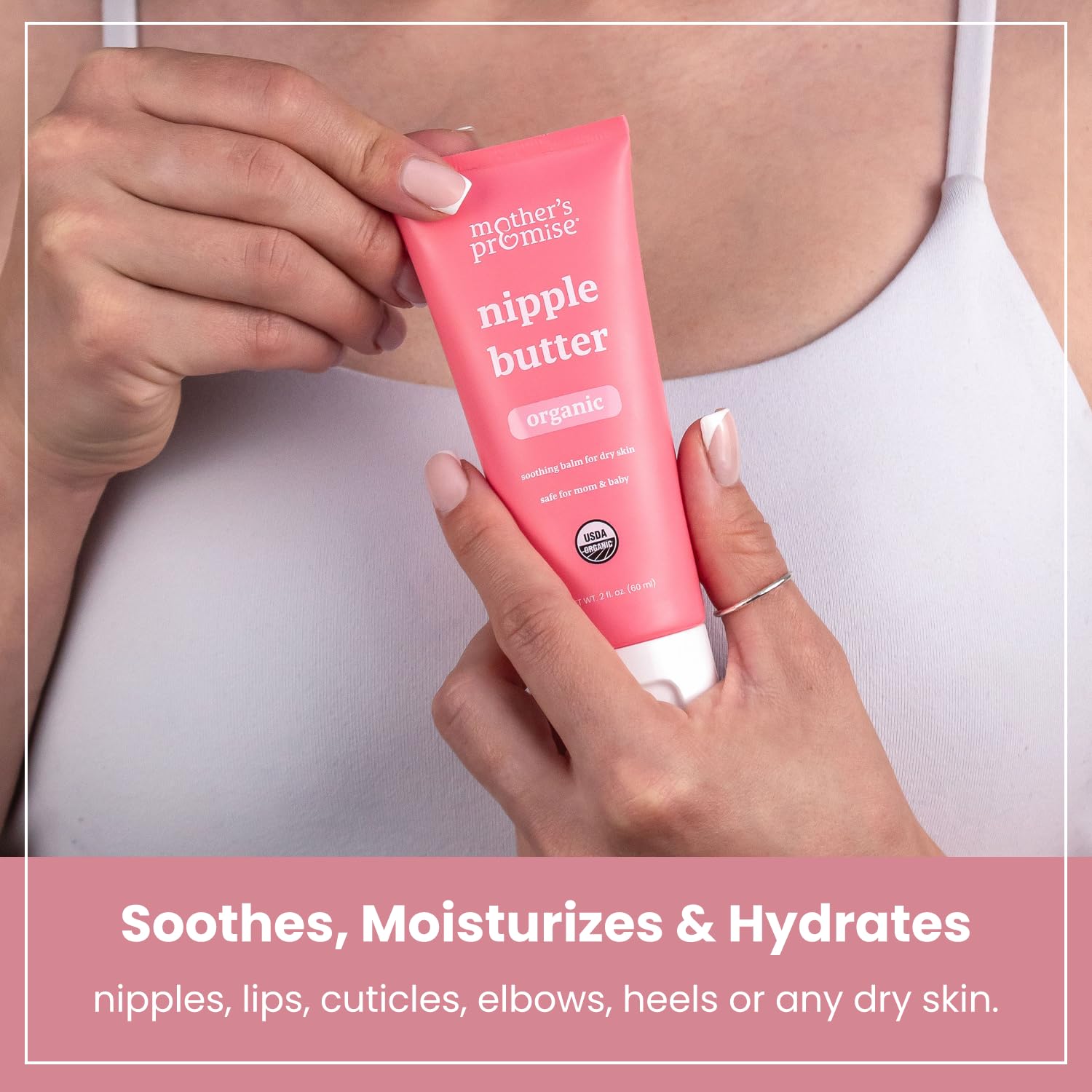 Organic Nipple Butter and Vitamin D3 Drops for Babies by Mother's Promise