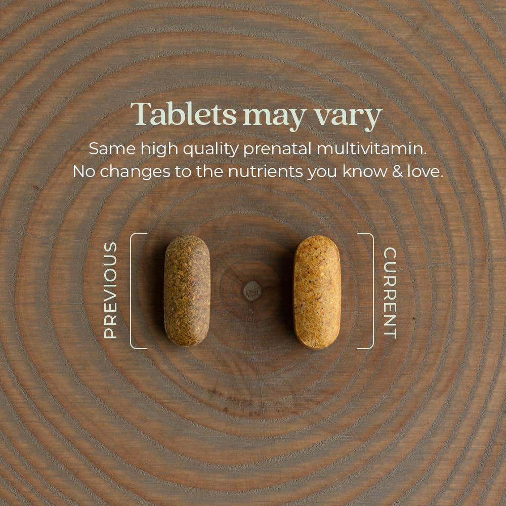 Organic Non-GMO Prenatal Vitamins for Healthy Baby & Mom - 192ct with Folate, Iron, Vitamin D3 + Ginger for Pregnancy - BoostGo Australia