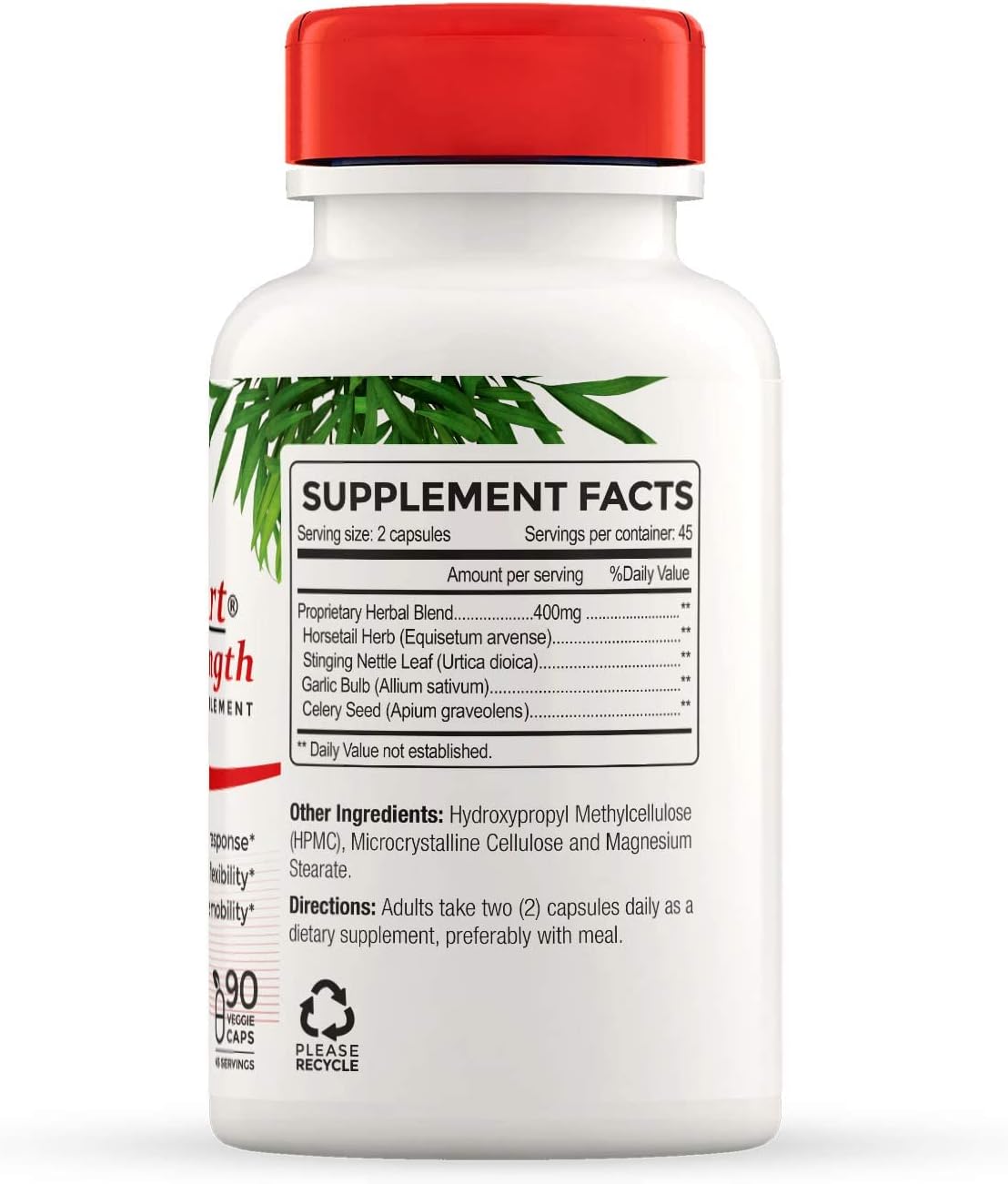 Organic Noni Fruit Extract Capsules - Reuma-Art X Strength - Herbal Supplement - 90 Veggie Capsules - Kosher & Gluten-Free