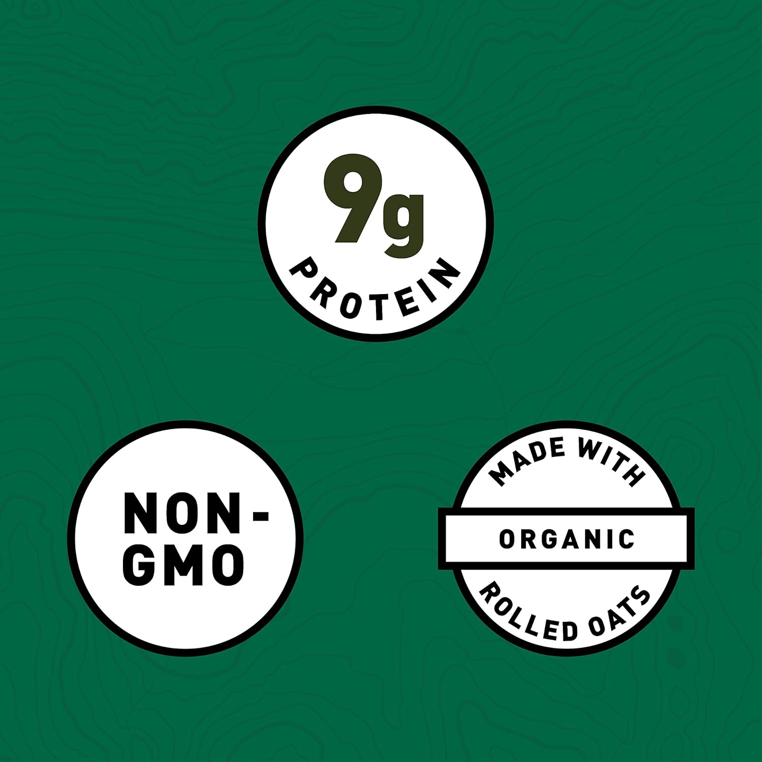 Organic Oatmeal Raisin Walnut Energy Bars - Plant Based Protein Snacks - Vegetarian & Kosher - 24 Count