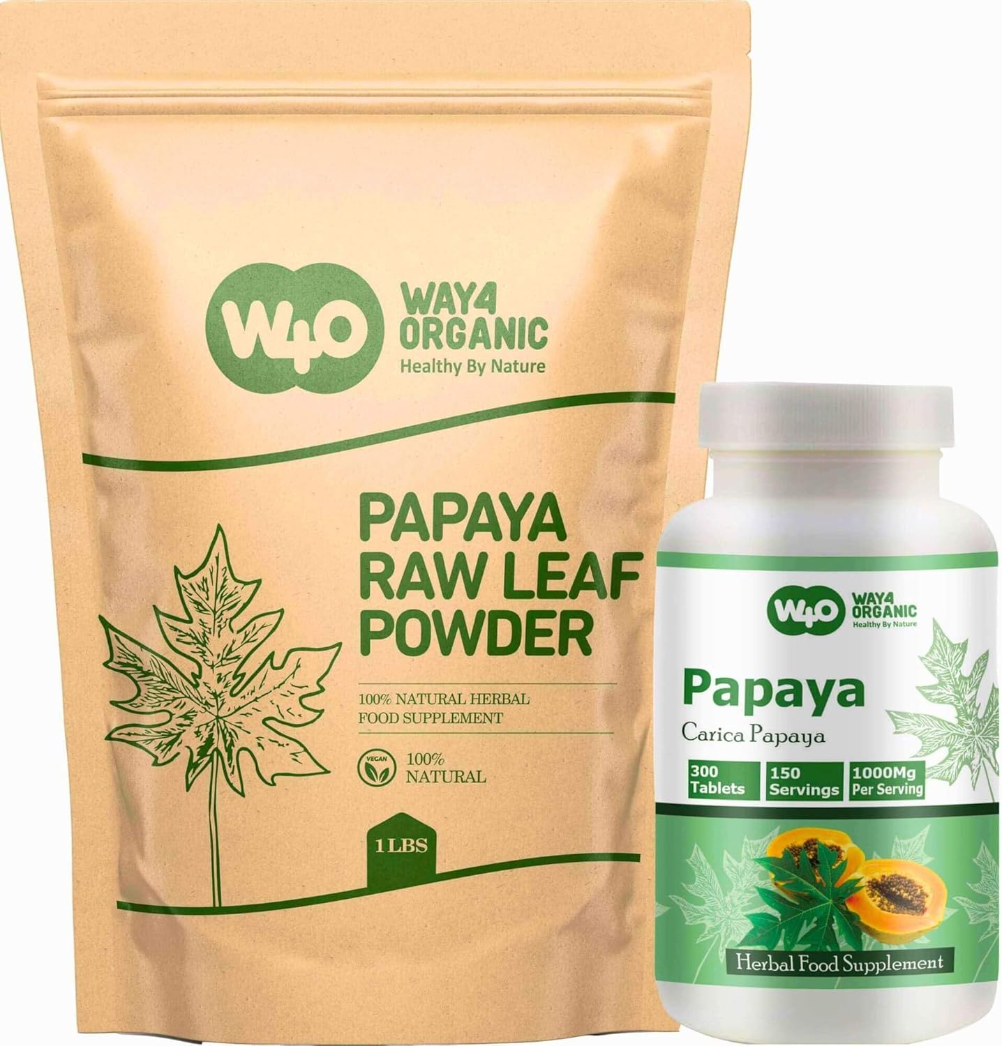 Organic Papaya Bundle - Way4Organic's Premium Fruit Selection for Health and Wellness