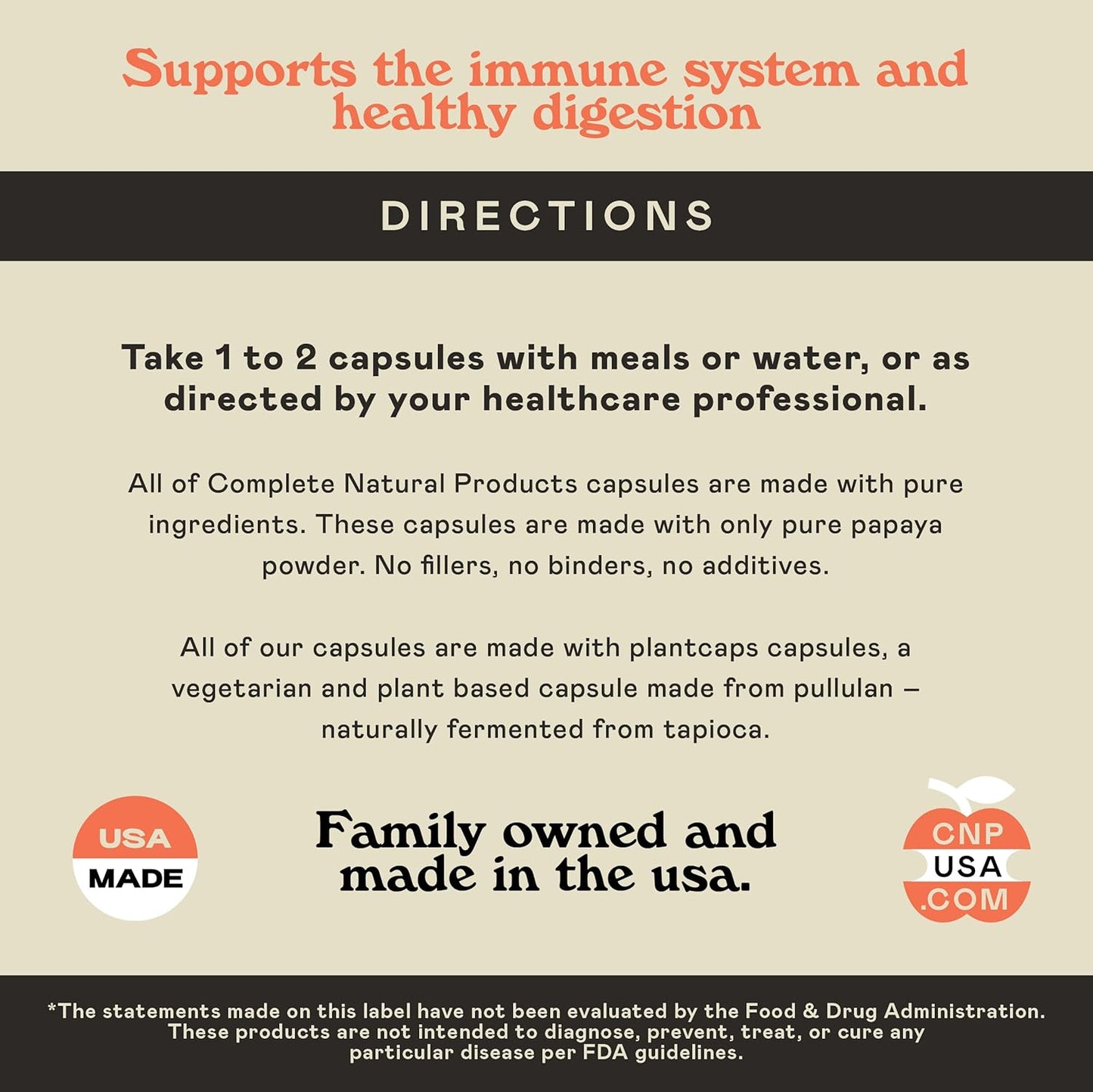 Organic Papaya Enzymes Capsules - 500mg, 100 Pills, Natural Digestive Supplement with Papain Enzyme - BoostGo Australia