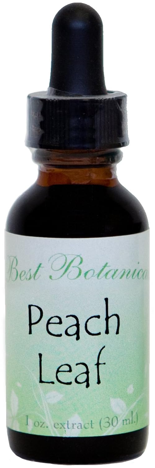 Organic Peach Leaf Extract - 1 oz - Top Quality Botanicals
