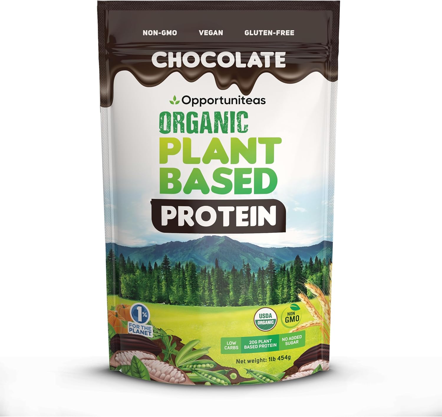 Organic Plant-Based and Whey Protein by Opportuniteas - High-Quality Protein Supplement - BoostGo Australia