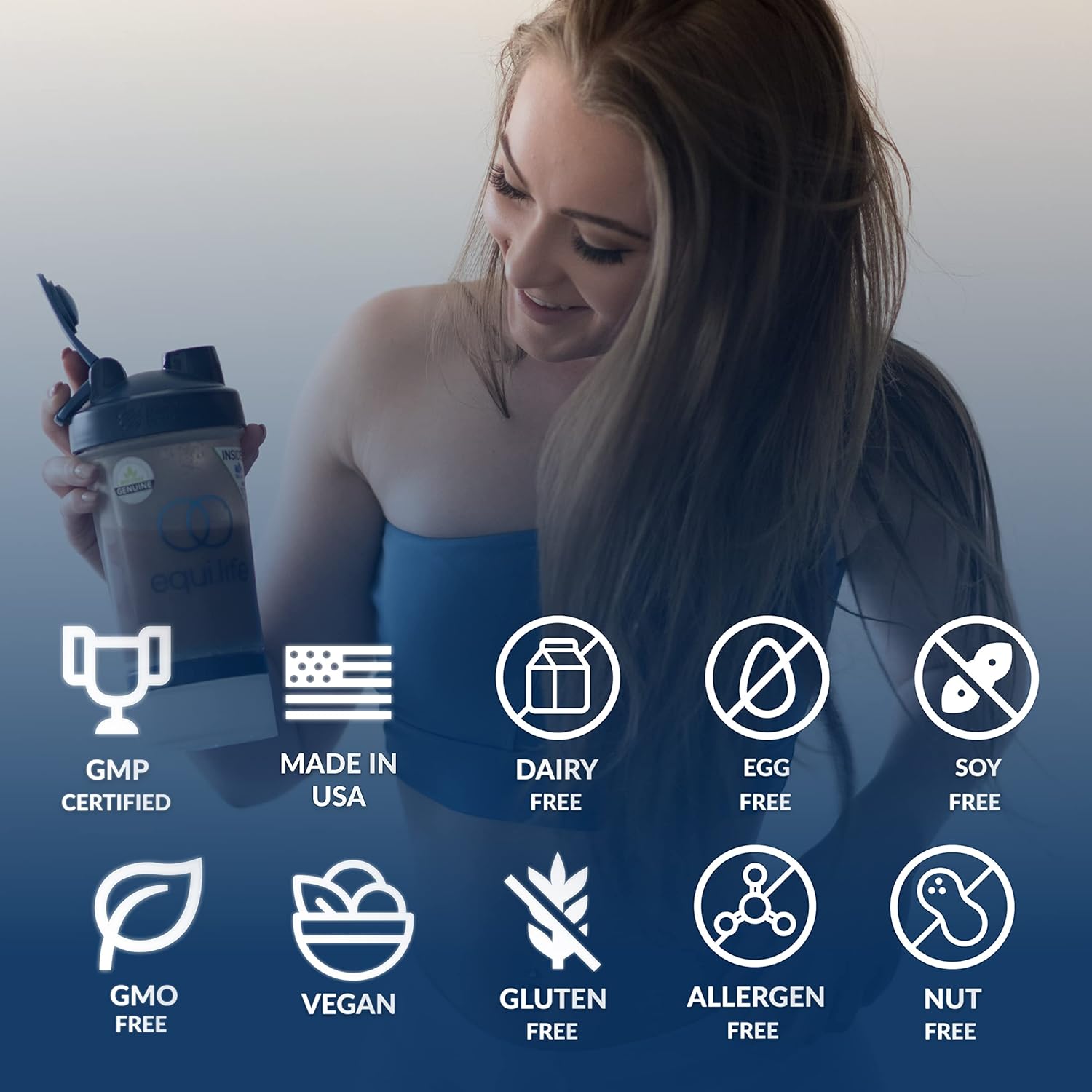 Organic Plant-Based Protein Powder with Multivitamin for Daily Nutritional Support - Boost Energy, Mood, Gut Health, and Skin (Pure Chocolate, 14 Servings)