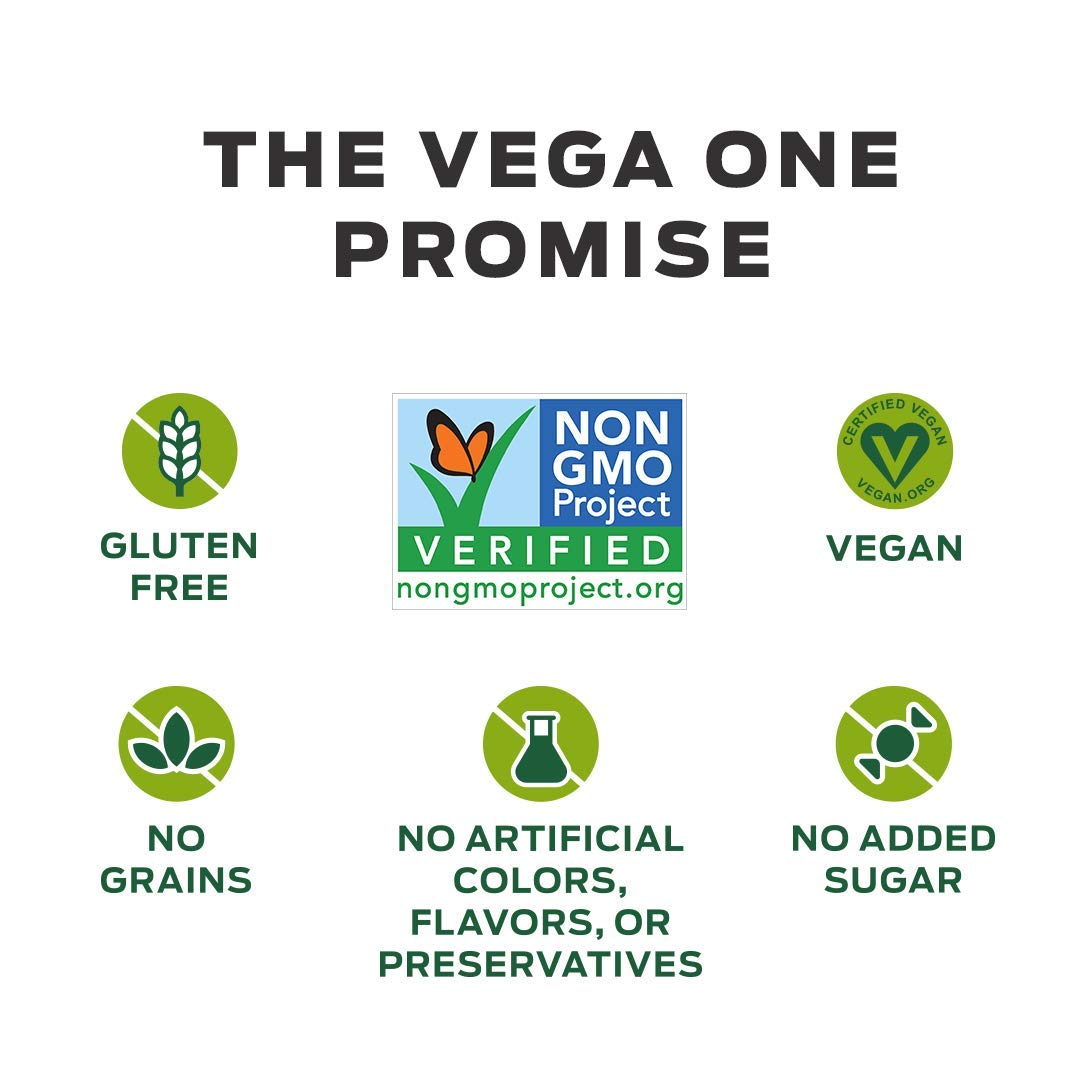 Organic Plant Protein Powder Chocolate 13.2 oz - Vegan, Non-Dairy, Gluten-Free, Non-GMO