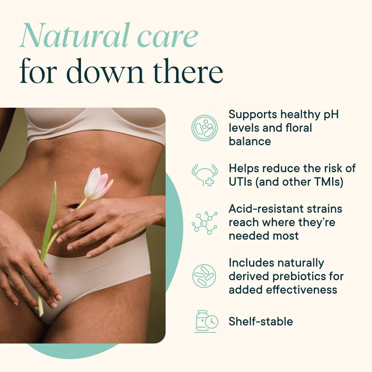 Organic Prebiotics, Probiotics & Hormone Balance Bundle: Vegan Capsules with Lactobacillus, Ashwagandha, Burdock Root, Cordyceps - Support Vaginal Health, Candida & Hormonal Balance