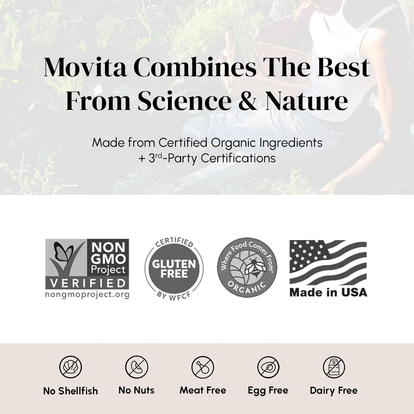 Organic Prenatal Multivitamin with Fermented Whole Foods - Supports Pregnancy & Fetal Development - Vegan & Gluten-Free - 30-Day Supply