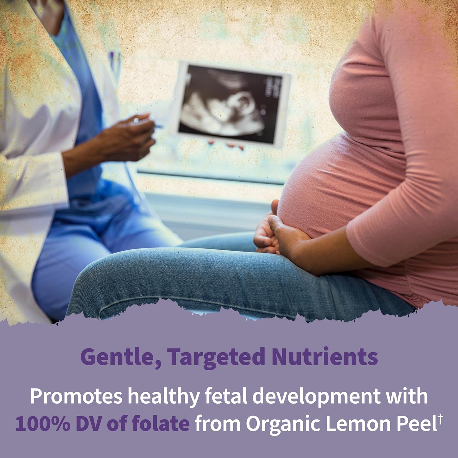 Organic Prenatal Vitamin with Folate for Energy & Healthy Fetal Development, Non-Constipating Iron, Vitamin C, B6, B12, D3 - Non-GMO, Gluten-Free, Vegan - 90 Day Supply by Garden of Life Organics