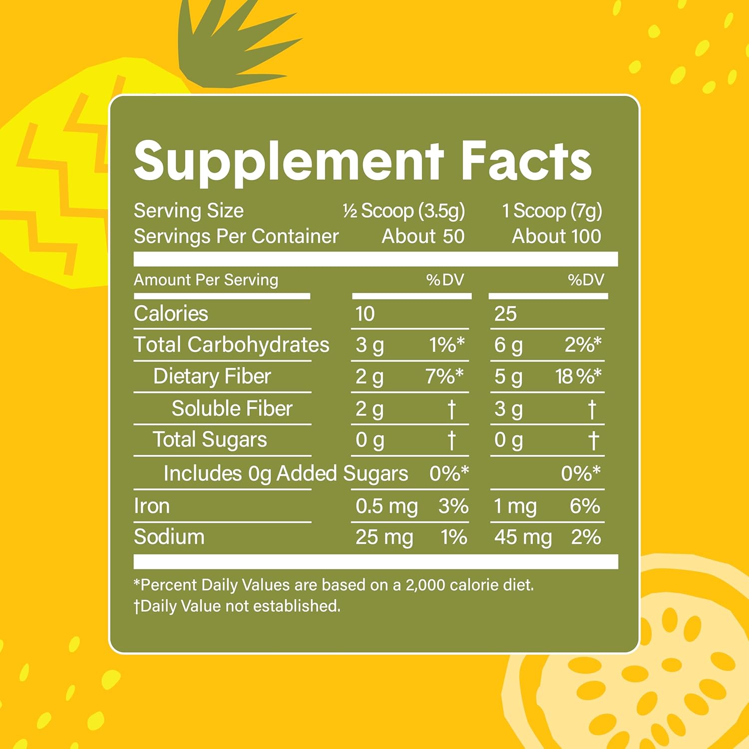 Organic Psyllium Husk Fiber Powder with Fruit for Regularity & Gut Health, Sugar Free, Non-GMO - Mixed Berry & Pineapple Passion Fruit Flavor