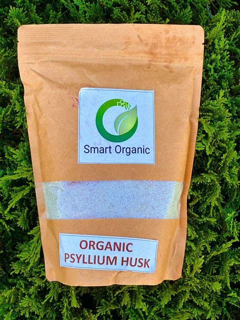 Organic Psyllium Husk: USDA Certified, Keto Friendly, Vegan, Gluten-Free Fiber Source - 16 Ounce