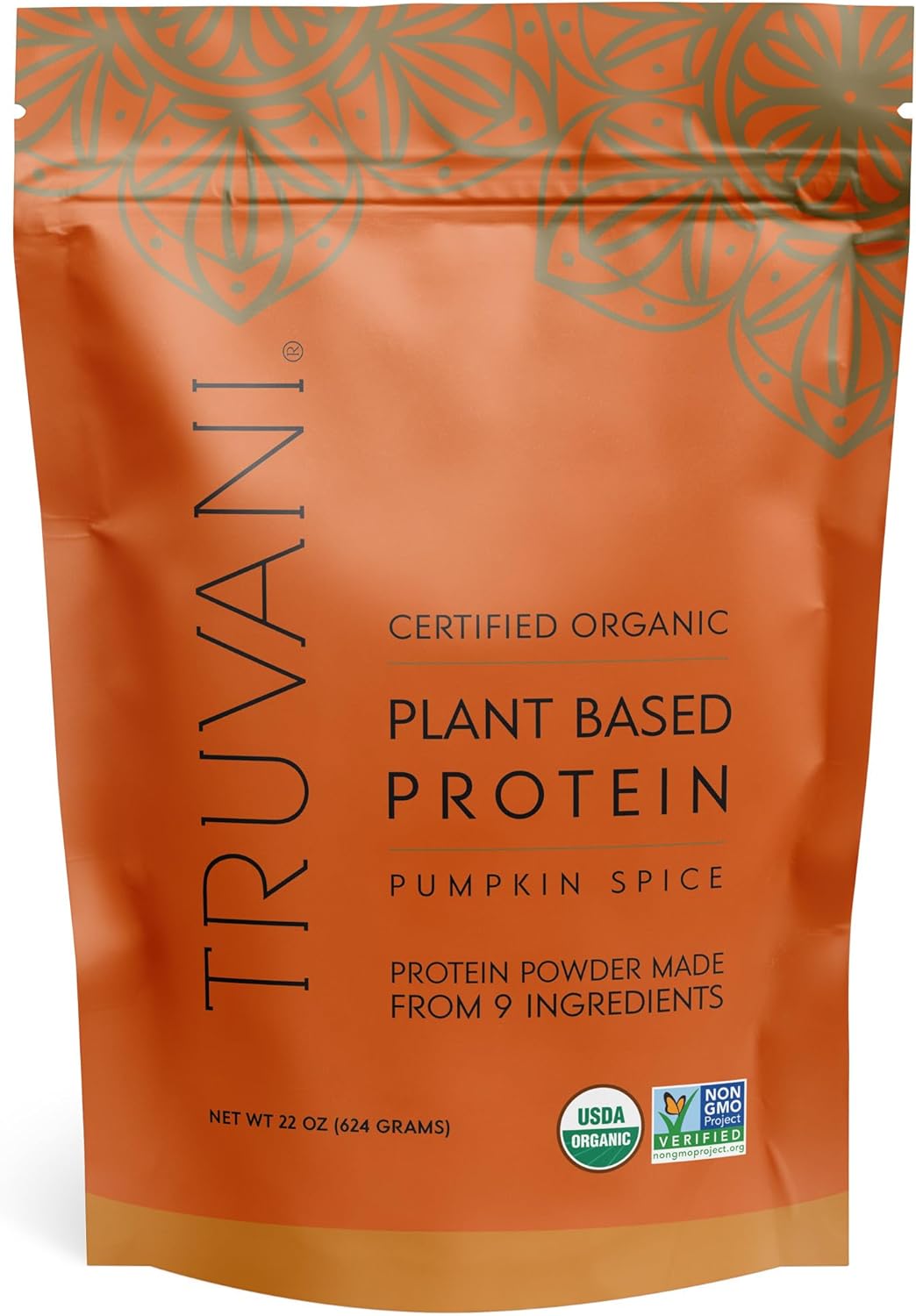 Organic Pumpkin Spice Vegan Pea Protein Powder | 20g Plant-Based Protein | 20 Servings | Keto-Friendly | Gluten & Dairy Free | Low Carb | No Sugar Added - BoostGo Australia