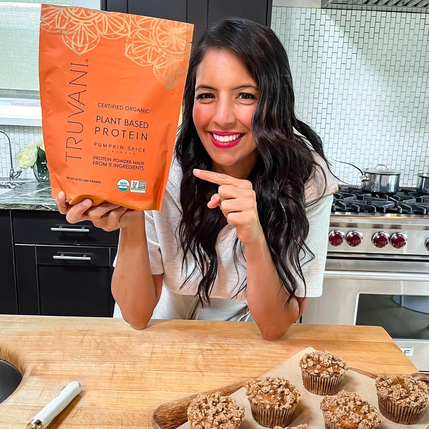 Organic Pumpkin Spice Vegan Pea Protein Powder | 20g Plant-Based Protein | 20 Servings | Keto-Friendly | Gluten & Dairy Free | Low Carb | No Sugar Added - BoostGo Australia