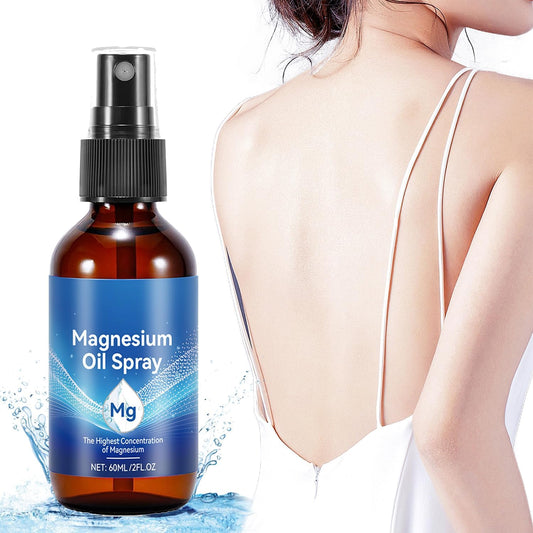 Organic Pure Magnesium Oil Spray for Joint Health & Sleep Support - Fast Absorption, No Unhealthy Minerals - Easy to Use