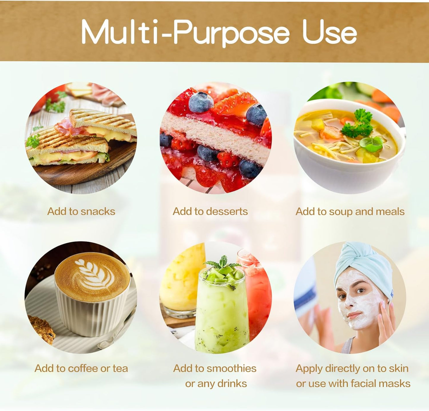 Organic QANLOI Seamoss Gel with Irish Sea Moss - Immune Support Supplement, 18.5OZ Advanced Formula (Apple Cinnamon)