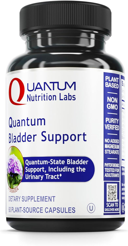 Organic Quantum Bladder Support Cranberry Capsules for Urinary Tract Health - 60 Plant-Based Capsules for Men & Women
