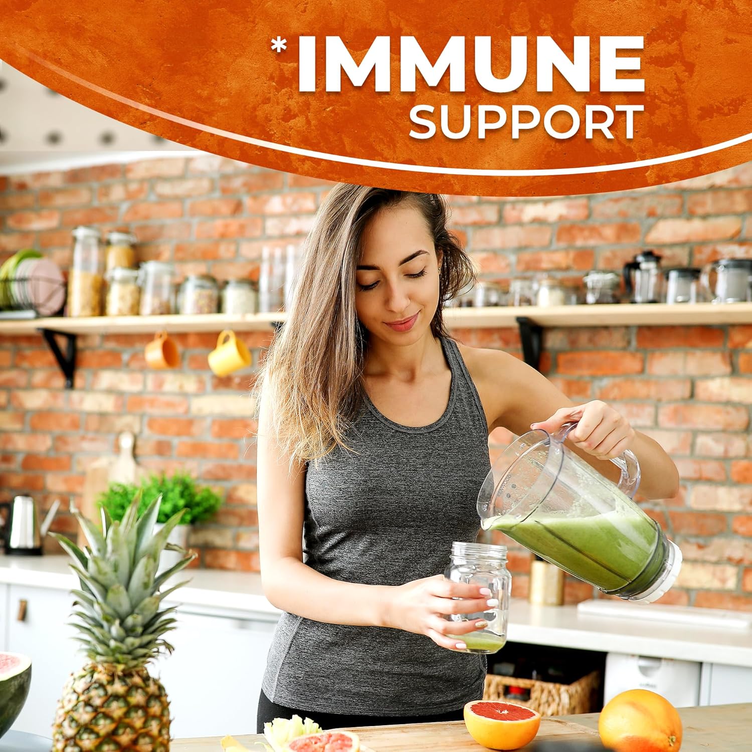 Organic Raw Irish Sea Moss Gel with Apple Cinnamon Flavor - Vitamin and Mineral-Rich Superfood for Immune & Digestive Health - 10 oz