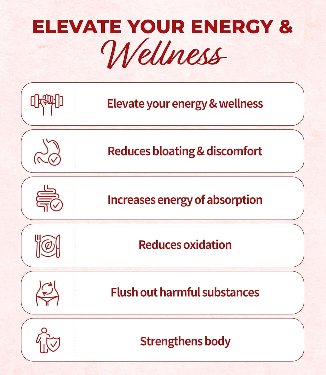 Organic Red Ginseng Fermented Enzymes - Digestive Enzymes for Men & Women | Essential Fiber Digestion Support | Digestive Enzyme Supplements (30 Packets)