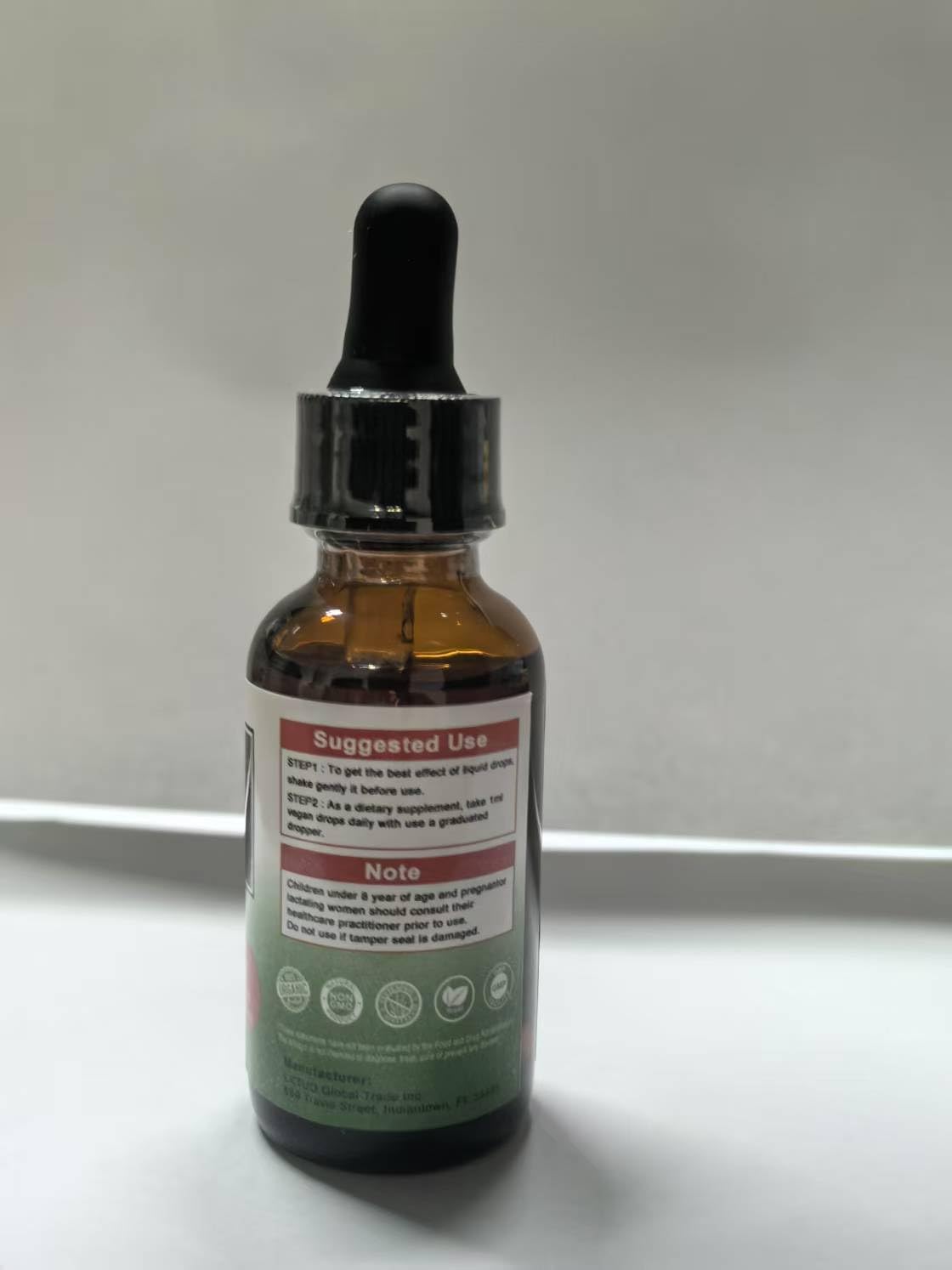 Organic Sea Moss Black Seed Oil Soursop Drops with Multiminerals for Immune & Digestive Support