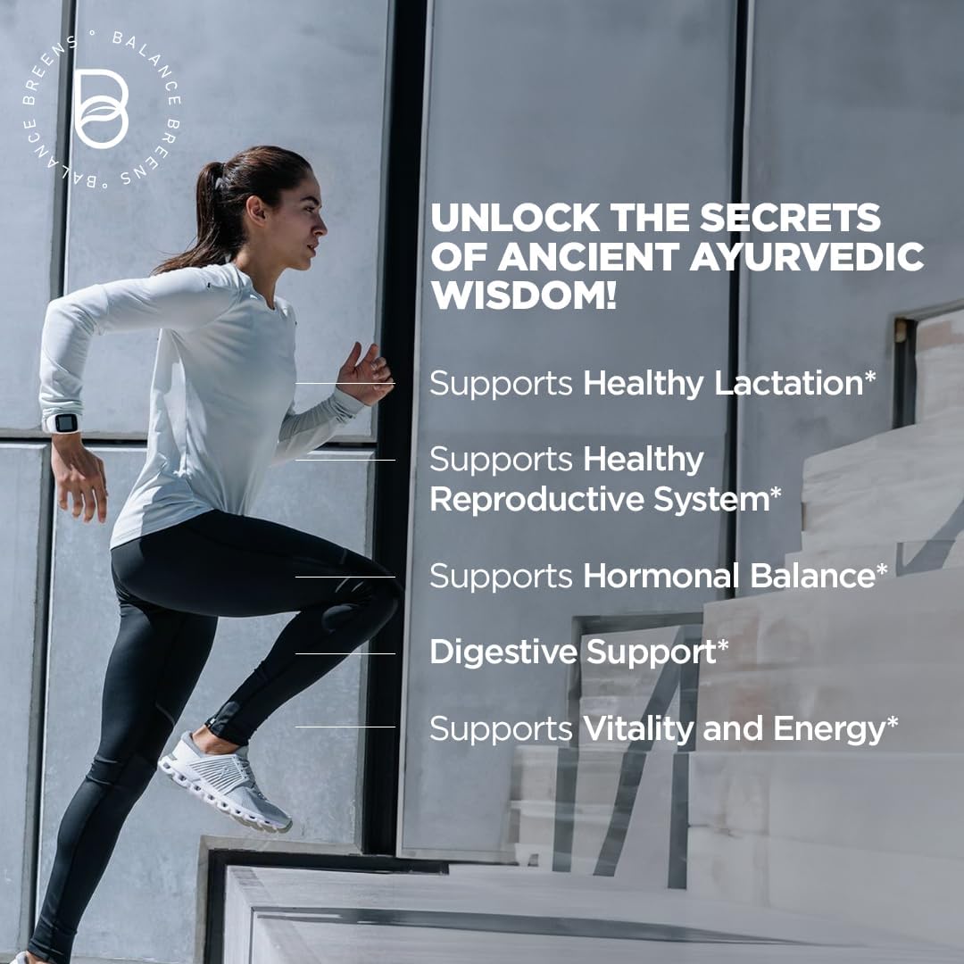 Organic Shatavari Capsules 1200mg - Lactation Support & Hormonal Balance for Women