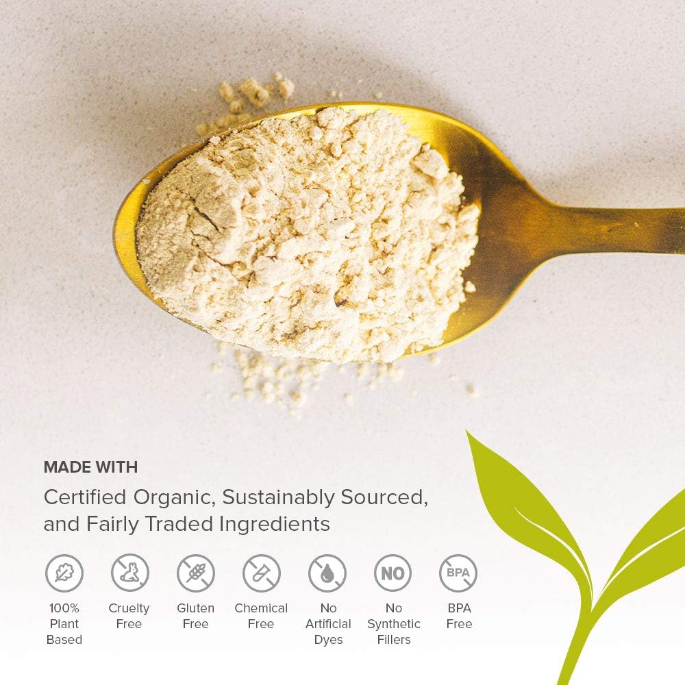 Organic Shatavari Powder - Ayurvedic Herb for Female Hormones, Energy & Vitality - 1/2lb - Non-GMO Vegan Formula