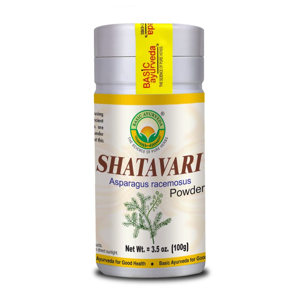 Organic Shatavari Powder for Women's Health - Ayurvedic Herbal Supplement - 3.53 Oz/100g