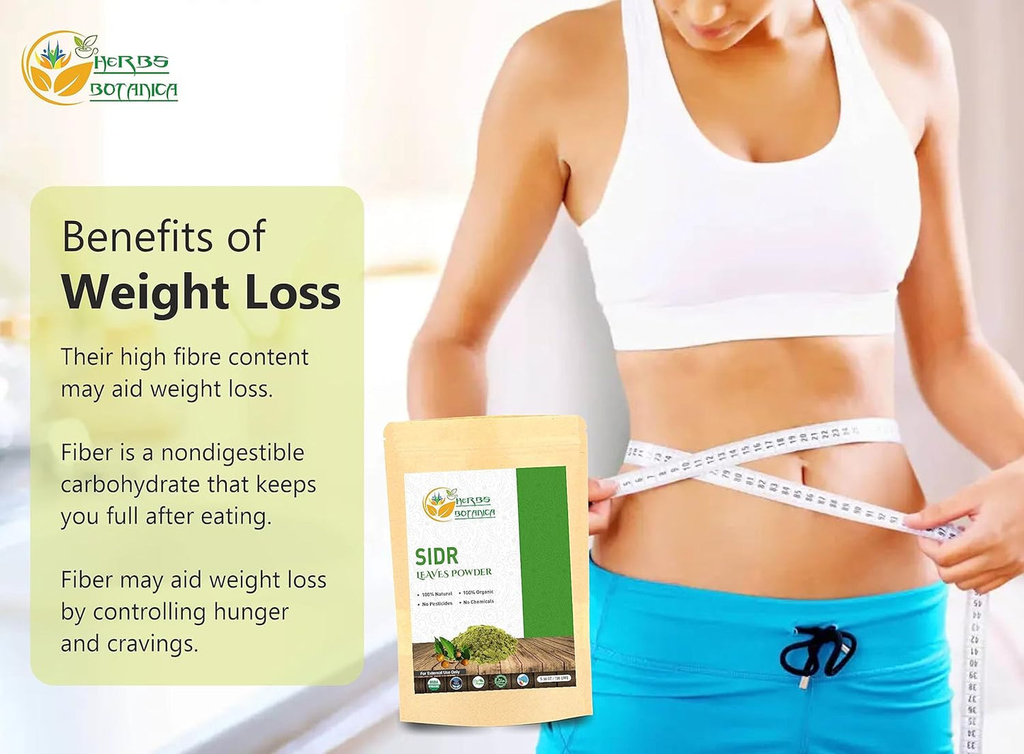 Organic Sidr Leaves Powder for Health Support & Digestion | Handpicked & Finely Ground for Maximum Nutrients 5.3 oz