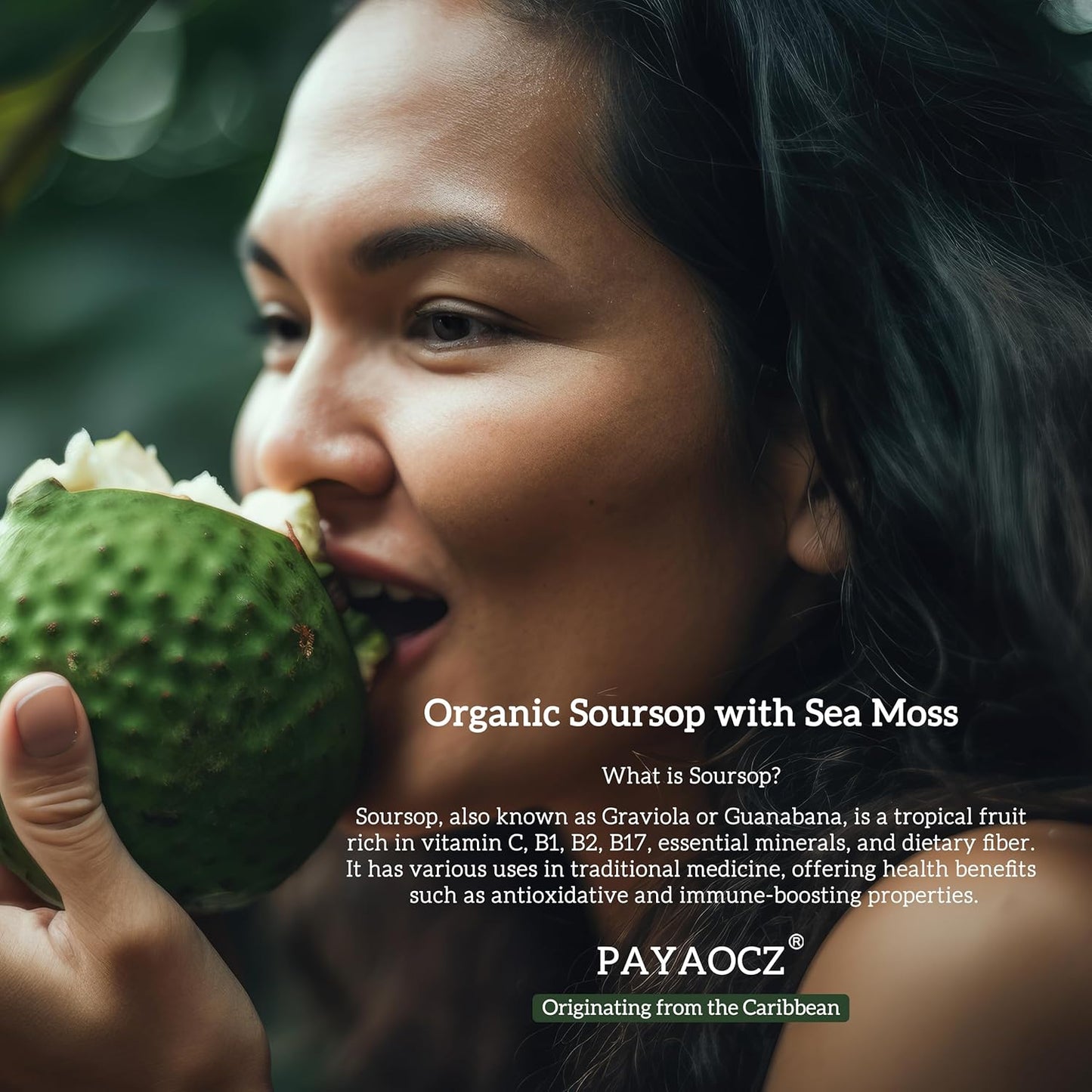 Organic Soursop Bitters Liquid Drops 4 Pack - Herbal Graviola Tincture for Immune Support & Cell Regeneration - Vegan Soursop Oil Supplements 1 Fl Oz