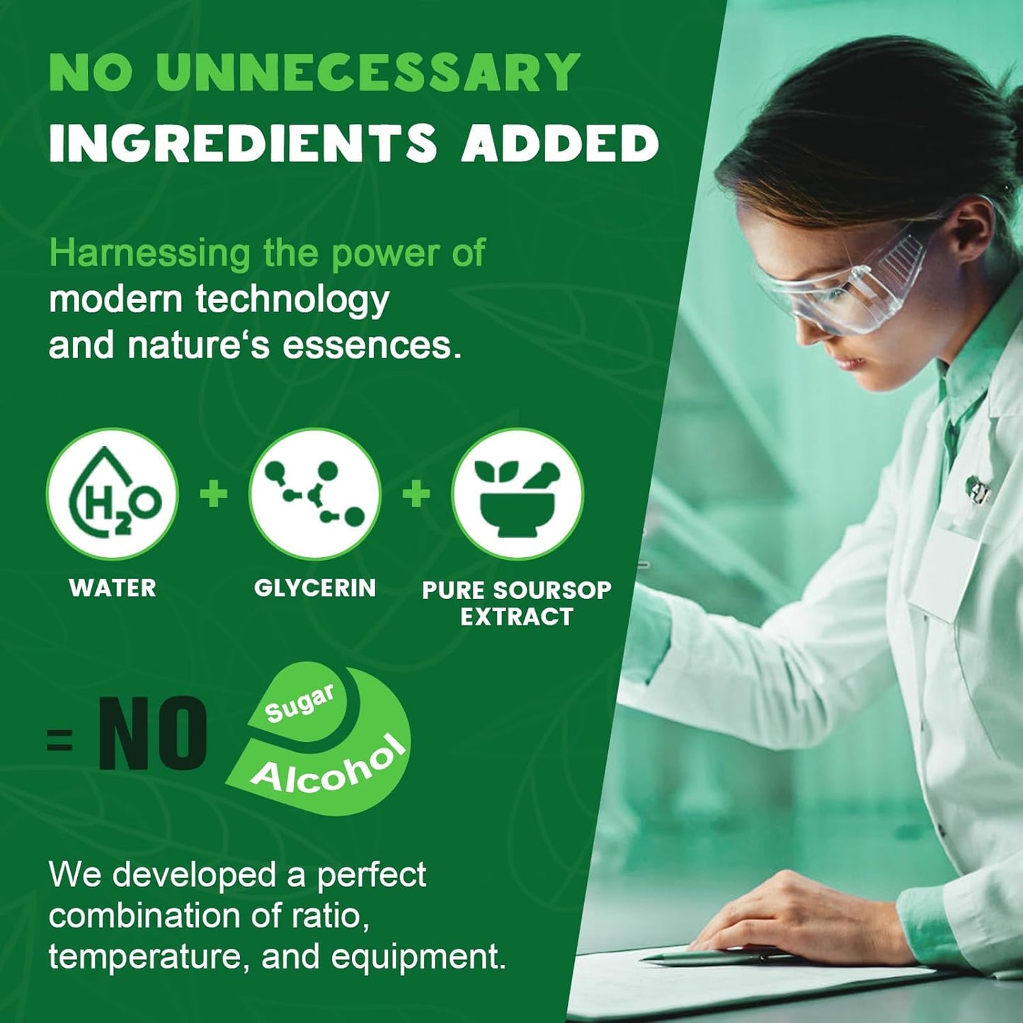 Organic Soursop Graviola Liquid Drops 2000mg - Antioxidant & Immune Support - 1 FL OZ